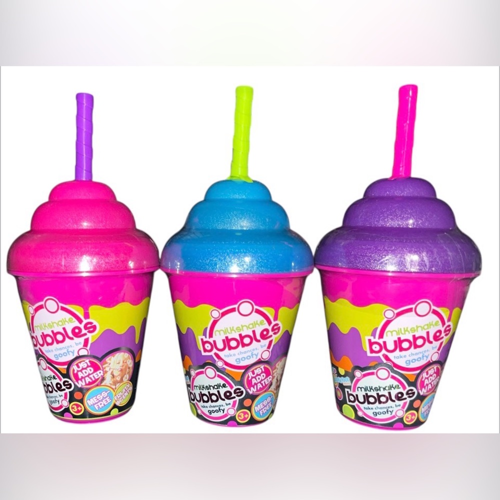 Set3 - Goofy Foot Designs Milkshake Bubble Toy β